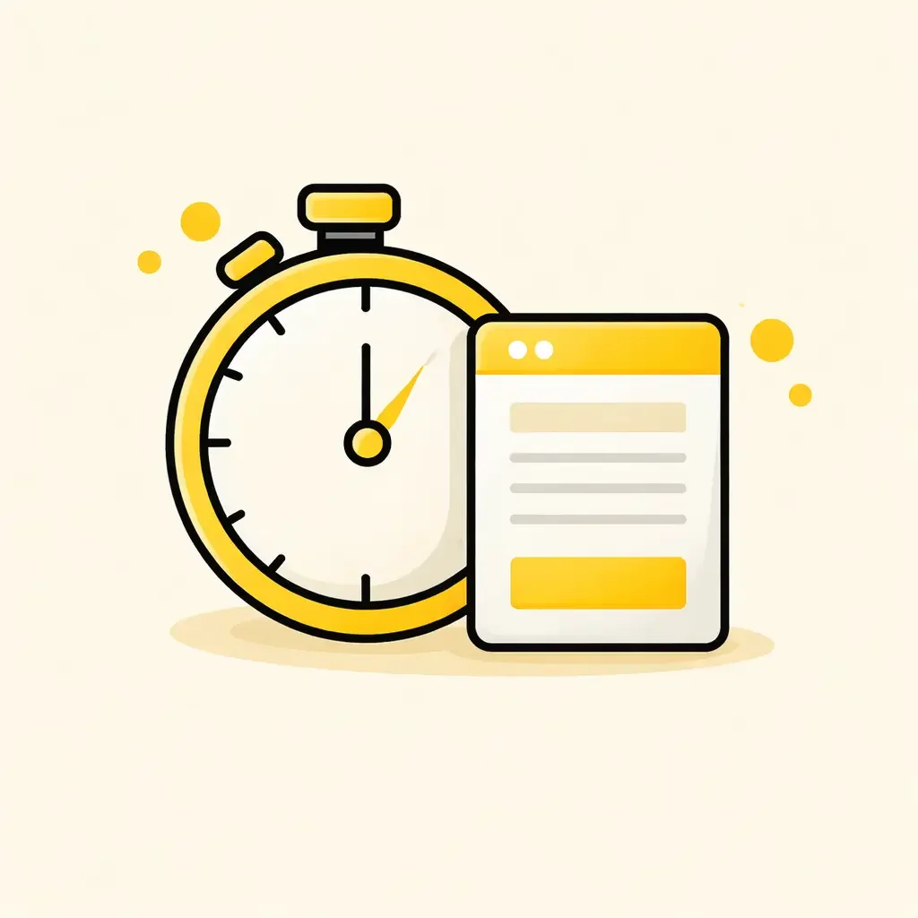 Step 2 infographic showing a stopwatch and survey form, labelled “02 Survey.”