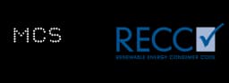 MCS Certified and RECC (Renewable Energy Consumer Code)