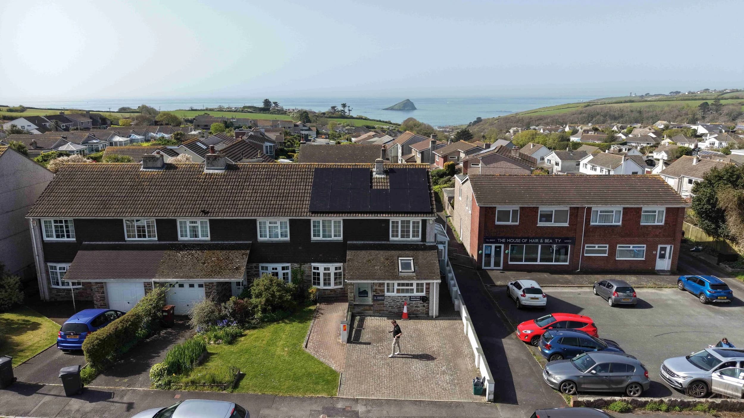 Solar panels on a Devon home in Plymouth, South Hams, Torbay or Exeter